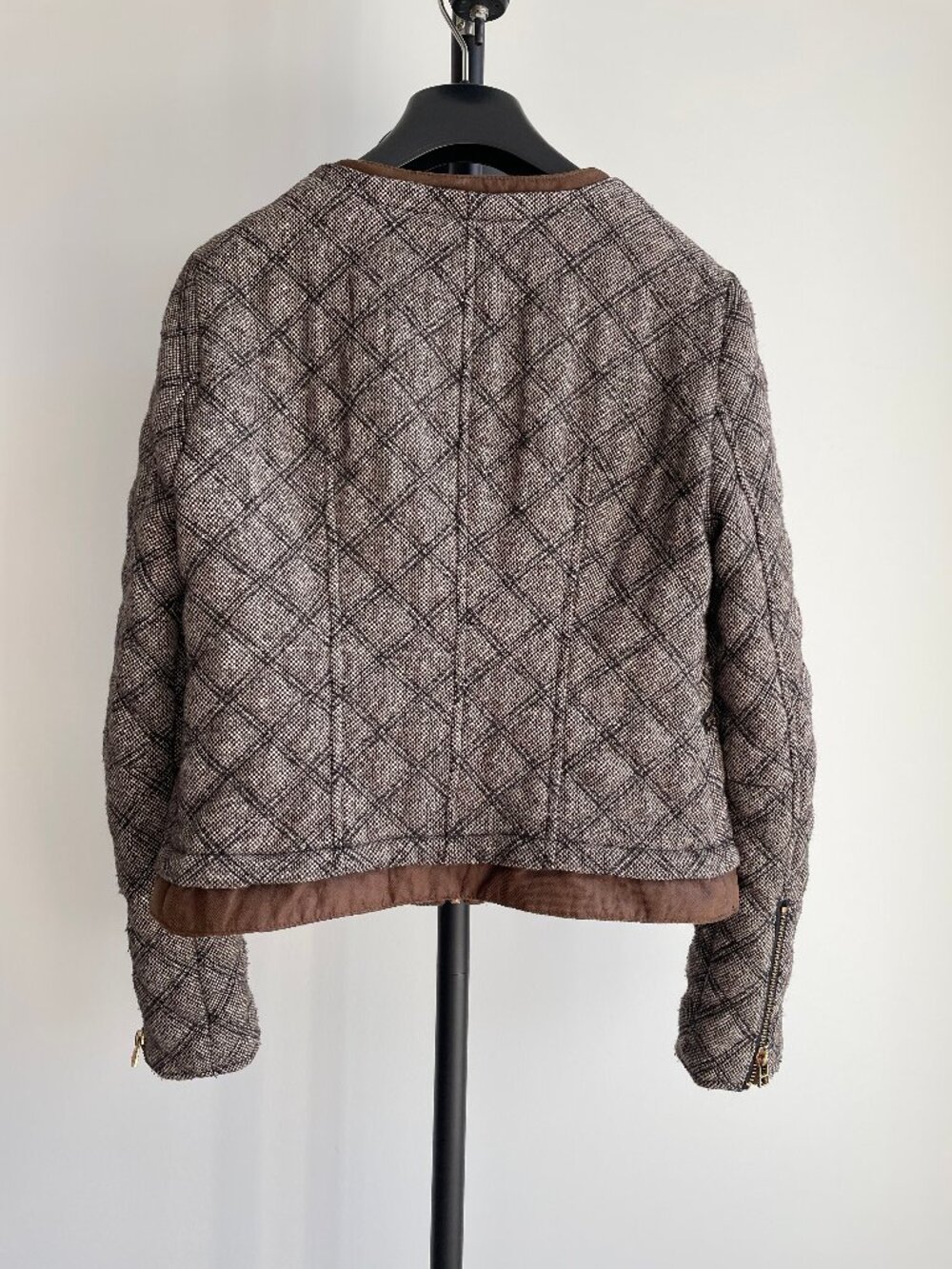 Quilted Tweed Jacket - Picture 3 of 6